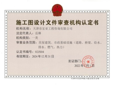 2022年图审资质证书